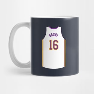 Pau Gasol Los Angeles Jersey Qiangy Mug